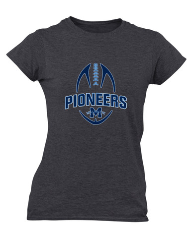 Millbrook Pioneers Football #5 Women's Premium SS T-Shirt