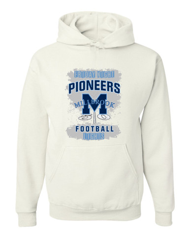 Millbrook Pioneers Football #6 Men's Premium Hoodie