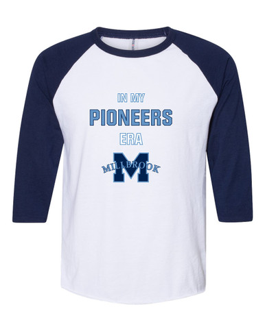 Millbrook Pioneers Era #1 Women's Baseball T-Shirt