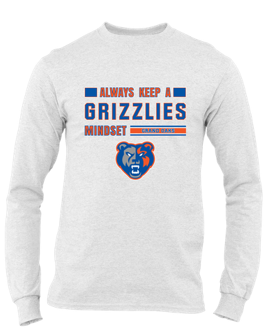 Grand Oaks Grizzlies Mindset Men's LS T-Shirt