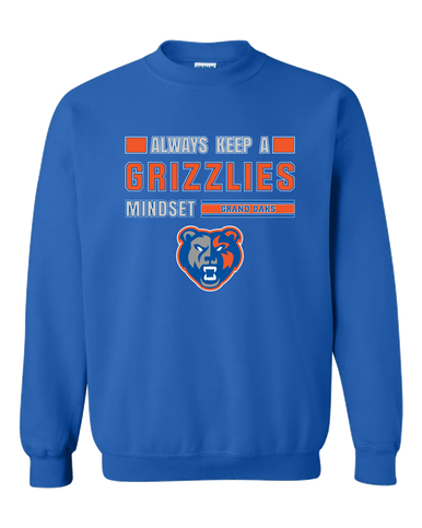 Grand Oaks Grizzlies Mindset Men's Sweatshirt