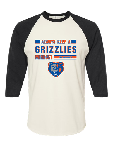 Grand Oaks Grizzlies Mindset Men's Baseball T-Shirt