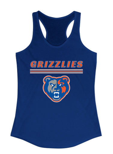 Grand Oaks Grizzlies Mascot #8 Women's Tank Top