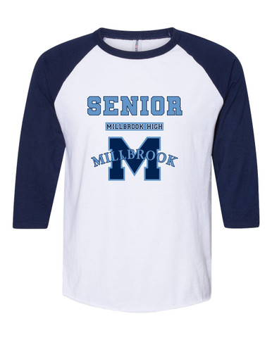 Millbrook Pioneers Senior #2 Women's Baseball T-Shirt