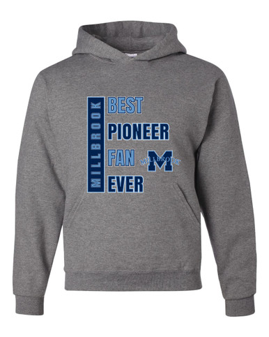 Millbrook Pioneers Best Pioneer Fan Men's Premium Hoodie