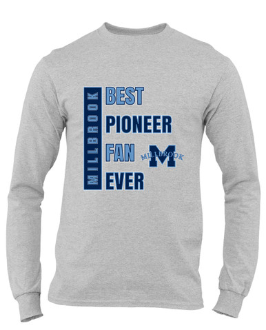 Millbrook Pioneers Best Pioneer Fan Men's Premium LS T-Shirt