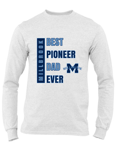 Millbrook Pioneers Best Pioneer Dad Men's Premium LS T-Shirt