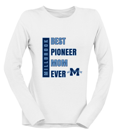 Millbrook Pioneers Best Pioneer Mom Women's Premium LS T-Shirt