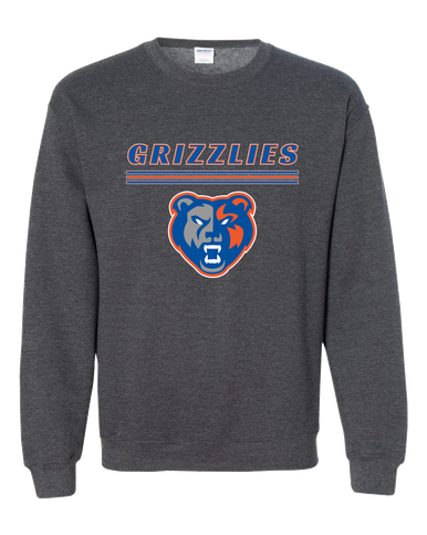 Grand Oaks Grizzlies Mascot #8 Men's Sweatshirt