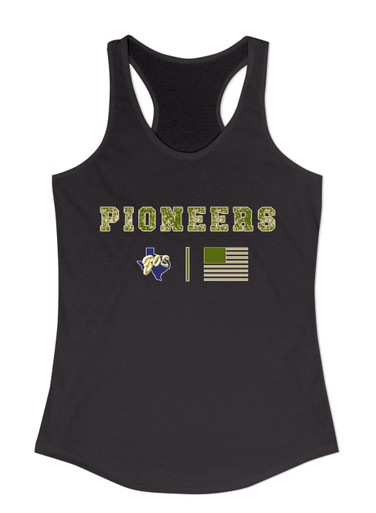 Boswell Pioneers Camo Flag Women's Tank Top