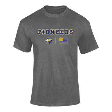 Boswell Pioneers Team Colors Flag Men's SS T-Shirt