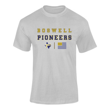 Boswell Pioneers Spirit Flag Men's Premium SS T-Shirt