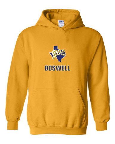 Boswell Pioneers Mascot #2 Men's Hoodie