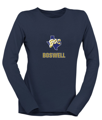 Boswell Pioneers Mascot #2 Women's LS T-Shirt