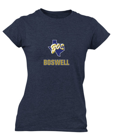Boswell Pioneers Mascot #2 Women's Premium SS T-Shirt