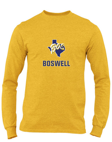 Boswell Pioneers Mascot #2 Men's LS T-Shirt