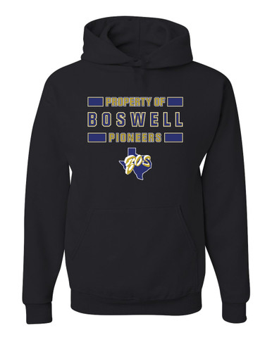 Boswell Pioneers Property Of Men's Premium Hoodie