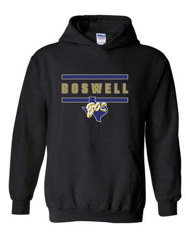 Boswell Pioneers Mascot #4 Men's Hoodie