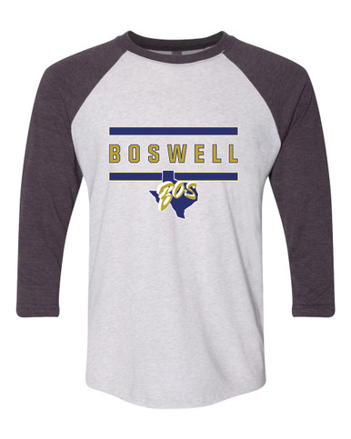 Boswell Pioneers Mascot #4 Men's Baseball T-Shirt