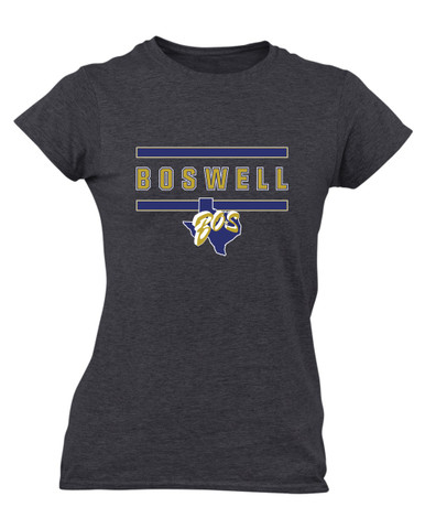 Boswell Pioneers Mascot #4 Women's Premium SS T-Shirt