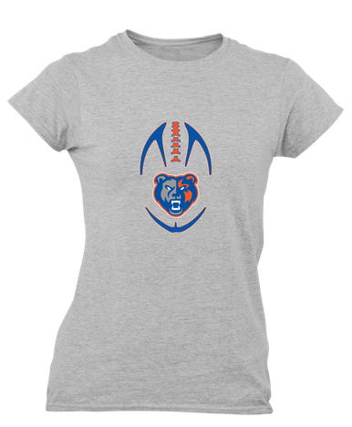 Grand Oaks Grizzlies Football #4 Women's Premium SS T-Shirt