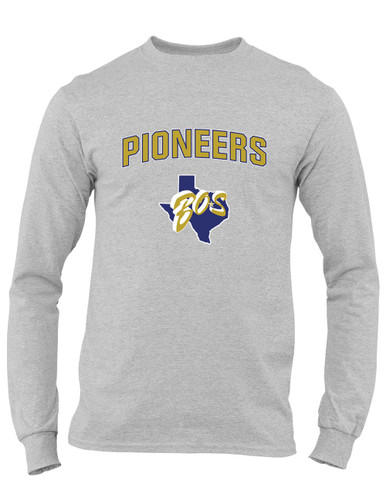 Boswell Pioneers Mascot #6 Men's LS T-Shirt