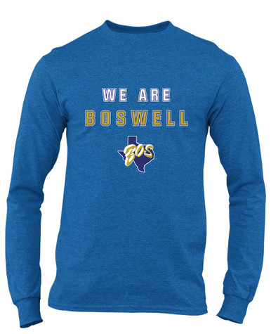 Boswell Pioneers We Are Men's LS T-Shirt