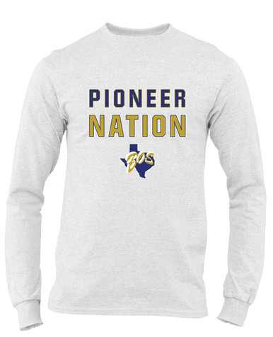 Boswell Pioneers Nation #2 Men's LS T-Shirt