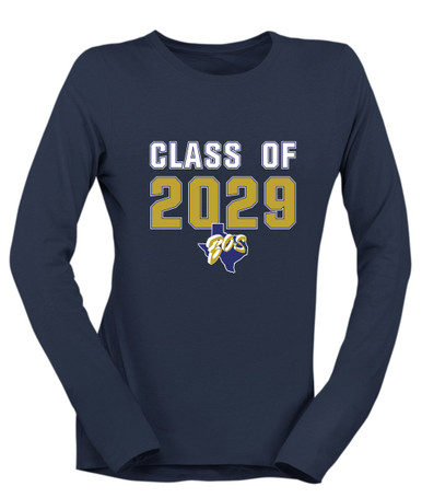Boswell Pioneers Class of 2029 Women's Premium LS T-Shirt