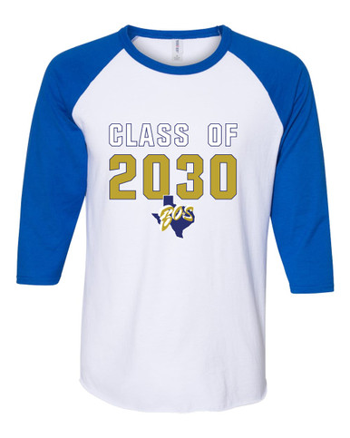 Boswell Pioneers Class of 2030 Women's Baseball T-Shirt