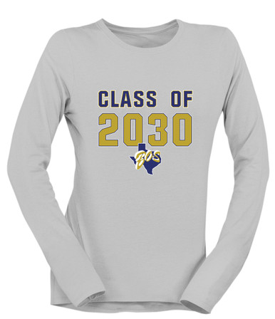 Boswell Pioneers Class of 2030 Women's LS T-Shirt