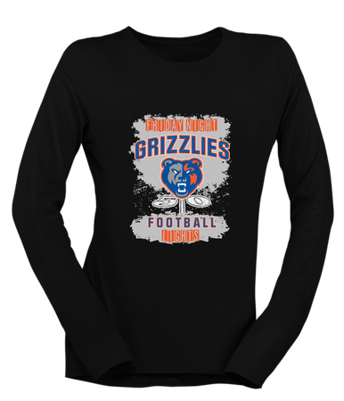 Grand Oaks Grizzlies Football #6 Women's LS T-Shirt
