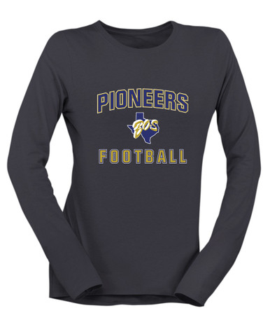 Boswell Pioneers Football #1 Women's Premium LS T-Shirt