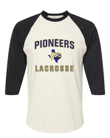 Boswell Pioneers Lacrosse Women's Baseball T-Shirt