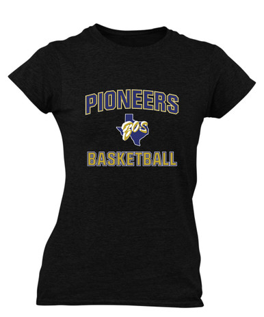 Boswell Pioneers Basketball #1 Women's SS T-Shirt