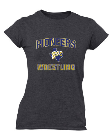 Boswell Pioneers Wrestling Women's SS T-Shirt