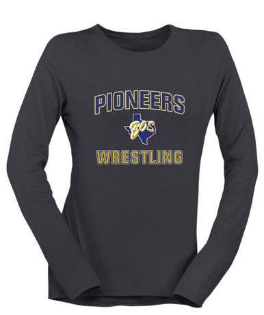 Boswell Pioneers Wrestling Women's LS T-Shirt