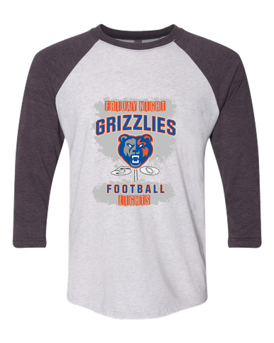 Grand Oaks Grizzlies Football #6 Men's Baseball T-Shirt