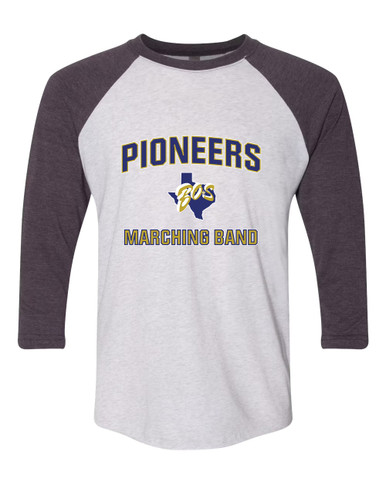 Boswell Pioneers Marching Band Women's Baseball T-Shirt