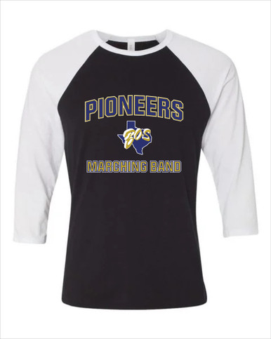 Boswell Pioneers Marching Band Men's Baseball T-Shirt