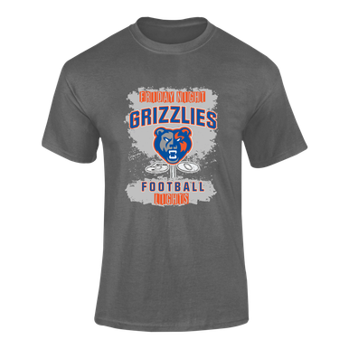 Grand Oaks Grizzlies Football #6 Men's Premium SS T-Shirt