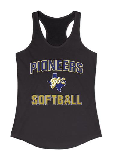 Boswell Pioneers Softball #1 Women's Tank Top