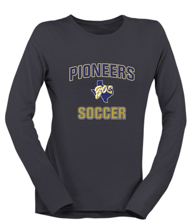 Boswell Pioneers Soccer #1 Women's Premium LS T-Shirt