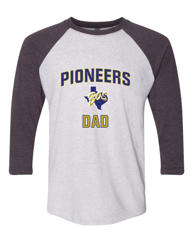 Boswell Pioneers Dad Men's Baseball T-Shirt