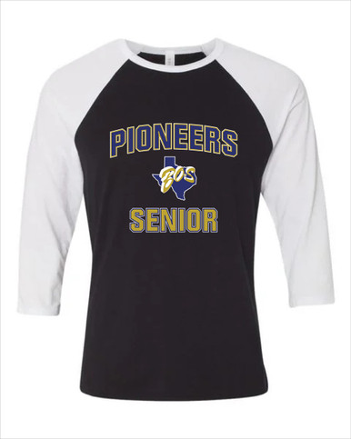 Boswell Pioneers Senior #1 Women's Baseball T-Shirt