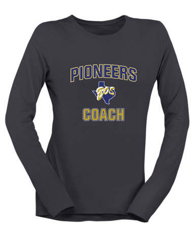 Boswell Pioneers Coach Women's Premium LS T-Shirt