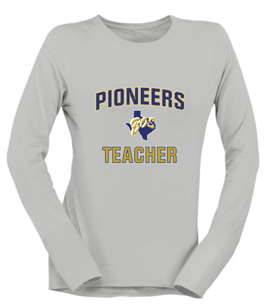 Boswell Pioneers Teacher Women's Premium LS T-Shirt