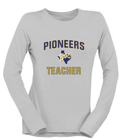 Boswell Pioneers Teacher Women's LS T-Shirt