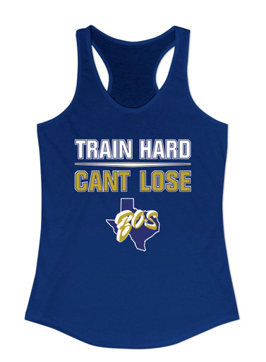 Boswell Pioneers Train Hard, Can't Lose Women's Tank Top