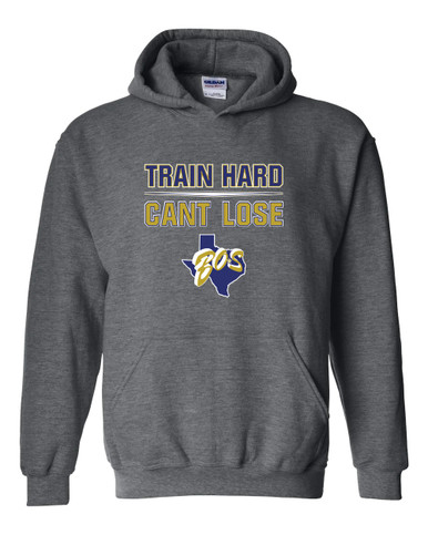 Boswell Pioneers Train Hard, Can't Lose Men's Hoodie